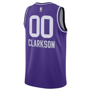 Unisex Utah Jazz Jordan Clarkson Nike Purple 2023/24 Swingman Jersey – City Edition