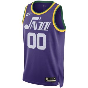 Unisex Utah Jazz Jordan Clarkson Nike Purple Swingman Replica Jersey – Classic Edition