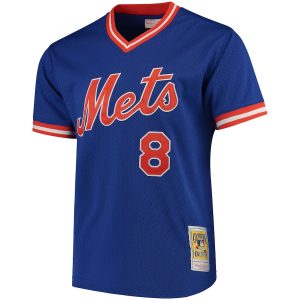 New York Mets Gary Carter Mitchell & Ness Royal Batting Practice Jersey