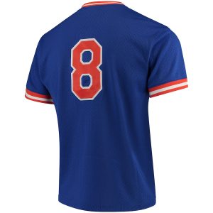 New York Mets Gary Carter Mitchell & Ness Royal Batting Practice Jersey