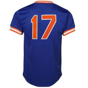 Men’s New York Mets Keith Hernandez Mitchell & Ness Royal Cooperstown Mesh Batting Practice Jersey