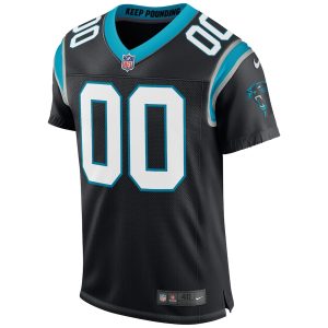 Men’s Carolina Panthers Nike Black Classic Custom Elite Jersey