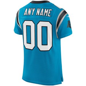 Men’s Carolina Panthers Nike Blue Classic Elite Custom Jersey